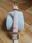 Montre femme chiffre romain - Rose