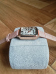 Montre femme chiffre romain - Rose