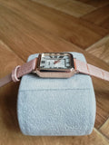 Montre femme chiffre romain - Rose