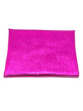 Porte monnaie cuir fuchsia brillant