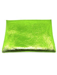 Porte monnaie cuir vert pomme brillant