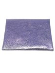 Porte monnaie cuir violet brillant