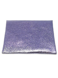 Porte monnaie cuir violet brillant